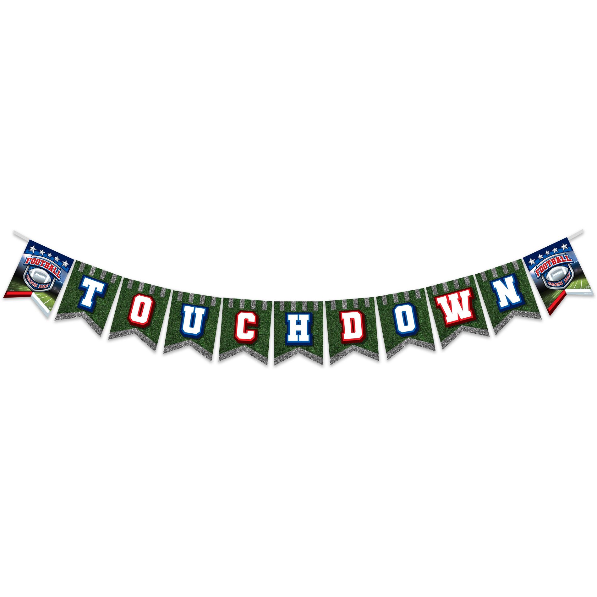Treasures Gifted Football Birthday Party Supplies - Banner