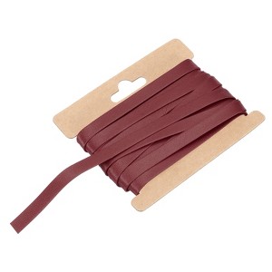 Unique Bargains Satin Fabric Quilting Hemming Binding DIY Craft Double-Fold Bias Tape - 1 of 4