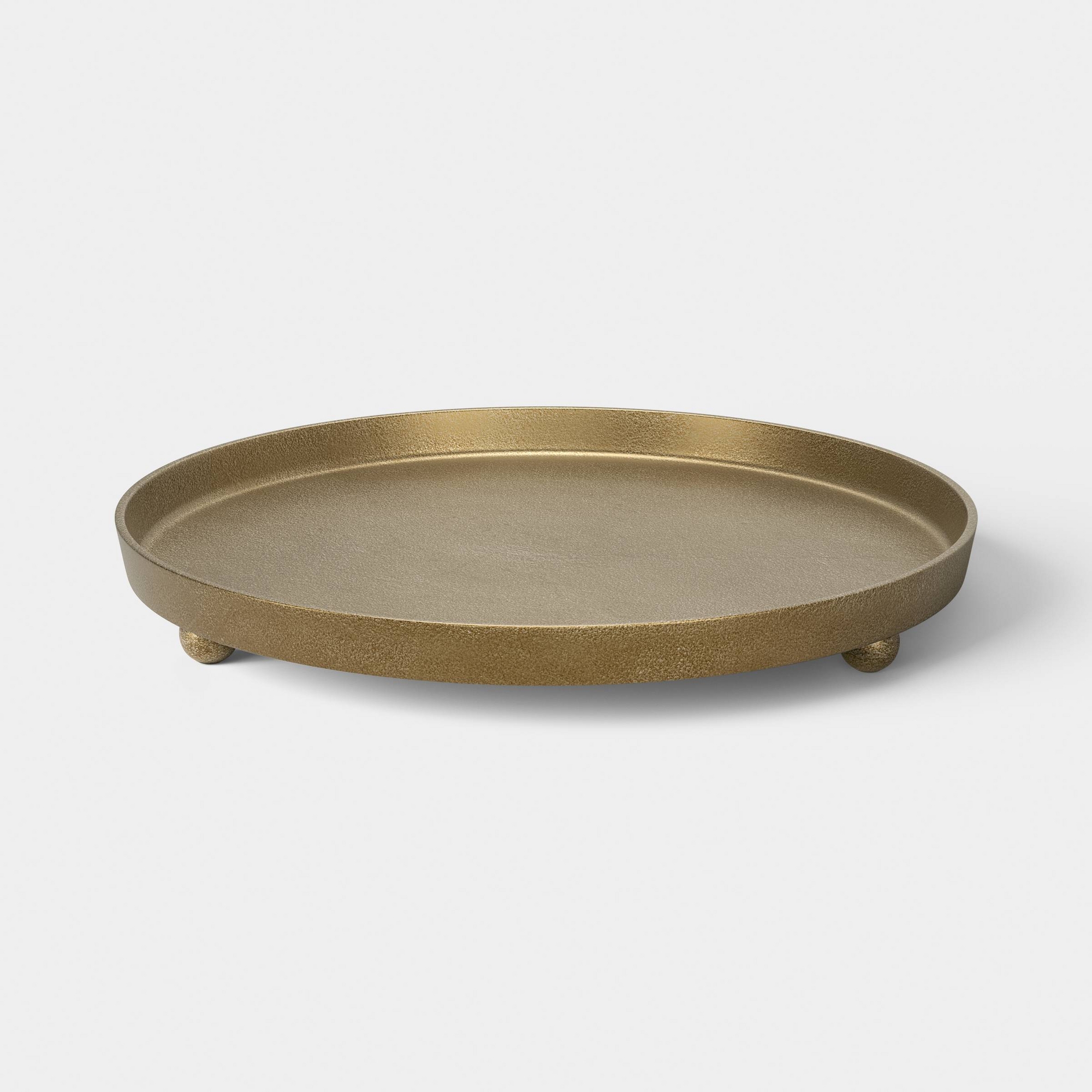 Gold Counter Organizer Tray Gold - Threshold™