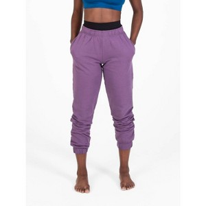 Women's French Terry Dad Joggers - Body Wrappers - 1 of 2