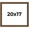 PosterPalooza | Sculpted Gold Picture Frame - UV Acrylic, Backing Board, Hanging Hardware Included - 2 of 4