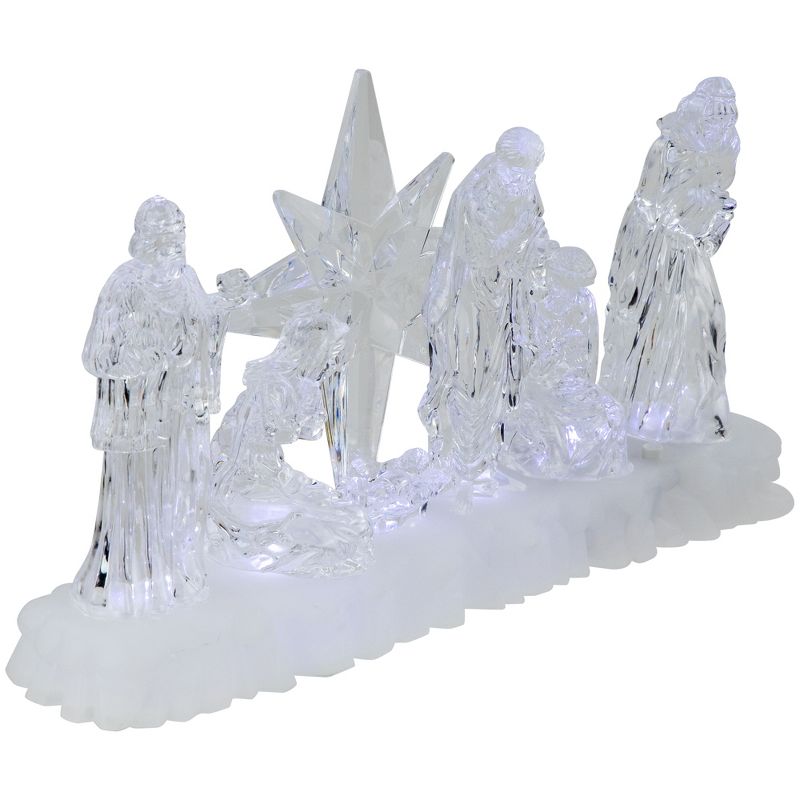 Northlight LED Lighted Nativity Scene Acrylic Christmas Decoration - 12.25", 5 of 8