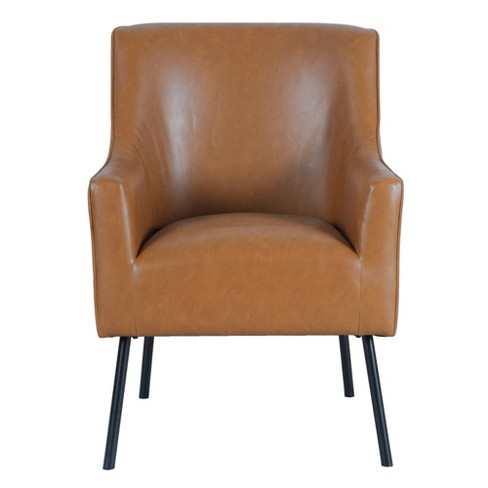 Target deals leather chair