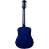 Luna Safari Starry Night 3/4 Size Travel Acoustic Guitar - 4 of 4