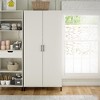 Versa 36" Wide 2 Door Storage Cabinet, White - 2 of 4