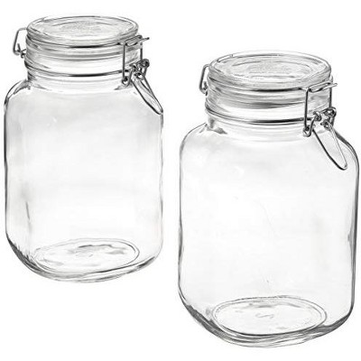 Fido 1 Liter Clamp Jar - Clear - Bormioli Rocco : Target