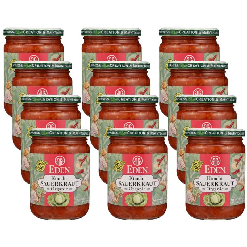 Eden Foods Organic Kimchi Sauerkraut - Case of 12/18 oz, 1 of 8