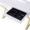 CAVINAS Vanity Desk with Mirror Modern Bedroom Furniture with Storage Drawers Desk with Drawers for Bedroom - 4 of 4