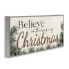 Stupell Industries Magic Of Christmas Phrase Black Framed Giclee Art - 3 of 4