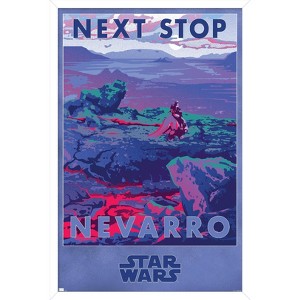 Trends International Star Wars: Nevarro - Next Stop Nevarro Framed Wall Poster Prints - 1 of 4