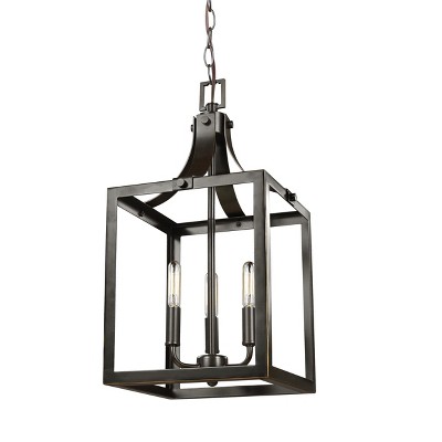 Generation Lighting Labette 3 light Heirloom Bronze Pendant