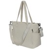 Hynes Eagle Travel Corduroy Tote-Beige - 2 of 4