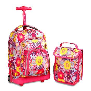 Kids' J World Lollipop 16" Rolling Backpack with Lunch Bag