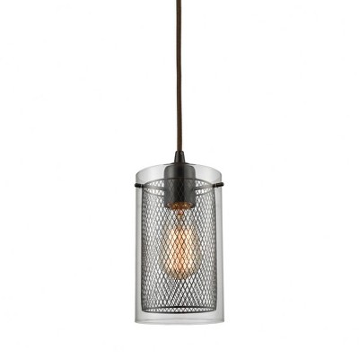 Elk Home Brant 1 - Light Pendant in  Oil Rubbed Bronze