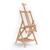 Cappelletto Melina Multi Media Easel for Painting - Handmade Premium Italian Wooden Easel, Beechwood, Adjustable for Oils, Acrylics, Watercolors, Fits - 3 of 4