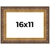 PosterPalooza | Museum Gold Picture Frame - UV Acrylic, Backing Board, Hanging Hardware Included - 2 of 4