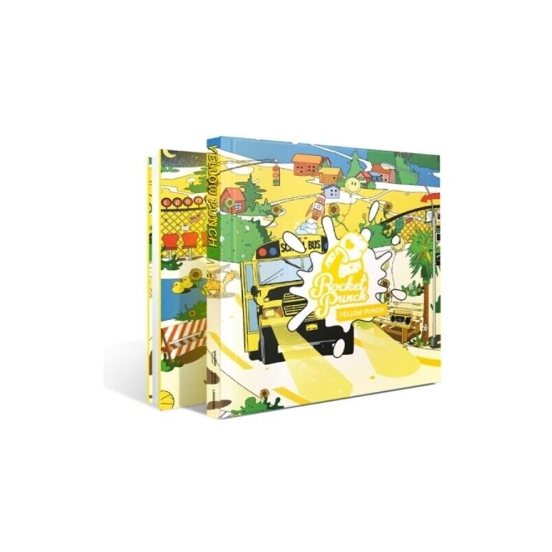 Rocket Punch - Yellow Punch (incl. 80pg Booklet, 2 Photocards, Poster, Sticker + Accordion Book) (CD), 1 of 2