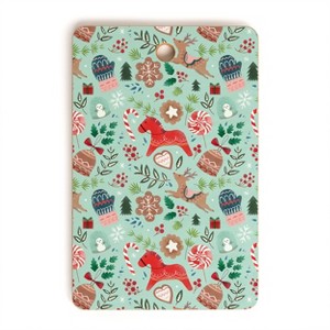 Pimlada Phuapradit Christmas gingerbread Cutting Board Rectangle -Deny Designs - 1 of 3