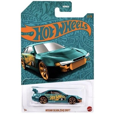 Hot Wheels Nissan Silvia [S14] Drift  Pearl and Chrome