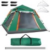 4-5 Person Camping Tent Outdoor Foldable Waterproof Tent with 2 Mosquito Nets Windows Carrying Bag - 3 of 4