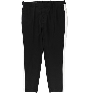 I.N.C International Concepts Mens Stretch Side Casual Chino Pants, Black, 30W x 30L - 1 of 2