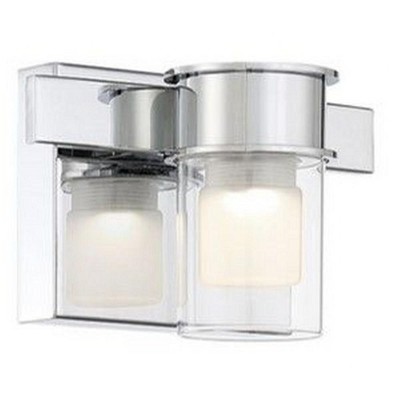 George Kovacs Lighting Herald Square 1 - Light Vanity in  Chrome