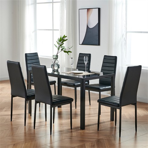 Kitchen table best sale with comfortable chairs