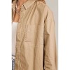Women's Contrast Stitch Button Down Shirt - In February - 3 of 4