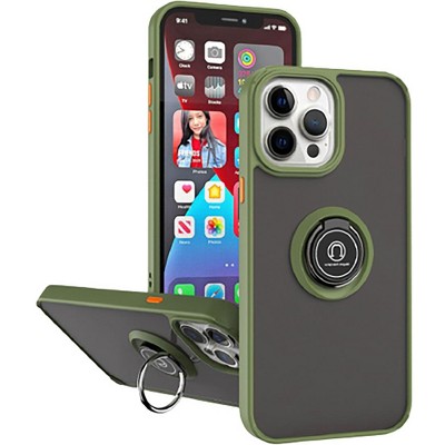 Entronix Case Compatible with iPhone 15 Pro - Matte Gripstand