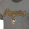 NHL Pittsburgh Penguins Women's Gray Fashion T-Shirt - 3 of 3