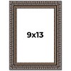 PosterPalooza | Photo Size Ornate Black Picture Frame - UV Acrylic, Foam Board Backing, Hanging Hardware - 2 of 4