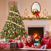 Premium Spruce Artificial Holiday Christmas Tree for Home, Office, Party Decoration w/ 1,450 Branch Tips, Easy Assembly, Metal Hinges & Foldable Base - 2 of 4