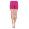 Rekucci Women’s Pull-On Stretch Dress Shorts with Pockets – Stylish & Comfortable Summer Essential - 3 of 4