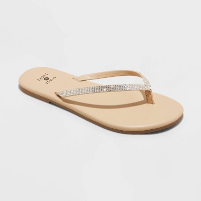 Women's Sydney Flip Flop Sandals - Shade & Shore™ Tan 8 : Target