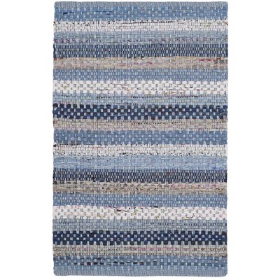 Montauk MTK975 Hand Woven Indoor Accent Rug - Blue/Multi - 2'6