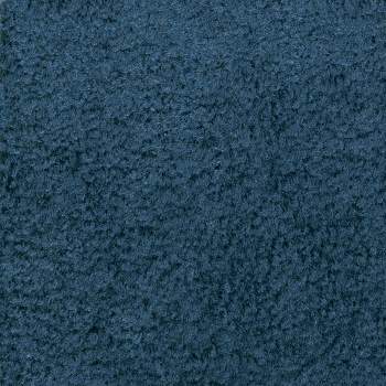 Carpets For Kids Solid Color Round Carpet - 6' Blueberry