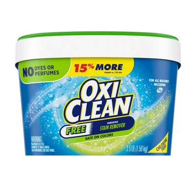 OxiClean Powder Versatile Stain Remover Free - 3.5lbs