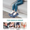 Nekteck Foot Massager with Heat - Shiatsu Electric Kneading for Plantar Fasciitis - Infrared & Power Cord - Blue - 3 of 4