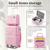 KWPZQEB 4 Piece Luggage Set, Lightweight & Expandable, Spinner Wheels & TSA Lock (14/20/24/28) - 2 of 4