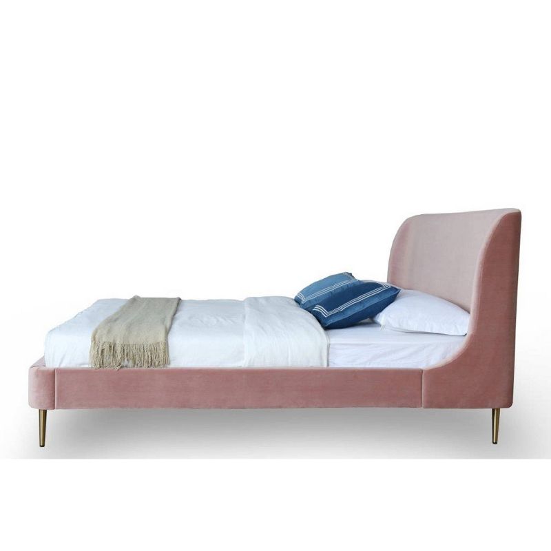 Full Heather Upholstered Bed - Manhattan Comfort, 4 of 8