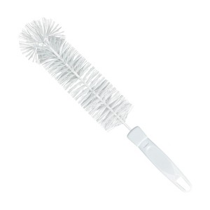 Lola Products Bottle Brush Cleaner, Durable Fiber Bristles Around Twisted Wire with Gripper Handle & Storage Hang Hole, Dishwasher Safe - 1 of 4