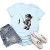 Simply Sage Market Teddy Bear Fisherman Short Sleeve Tee - 3 of 4
