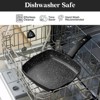 KOCH SYSTEME CS 9.5inch/11inch Nonstick Grill Pan for Stove Tops , Marble Coating Square Grill Skillet with Lid, Fry Pan Compatible with all Stoves - 4 of 4