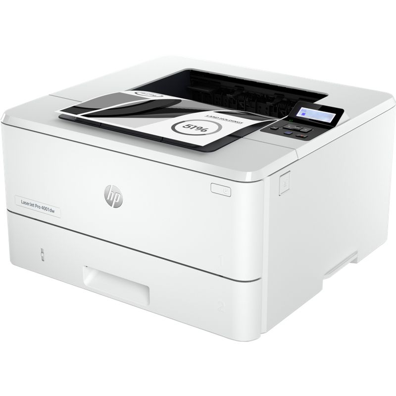 HP Inc. LaserJet Pro 4001dw Laser Printer, Black And White Mobile Print Up to 80,000, 2 of 9