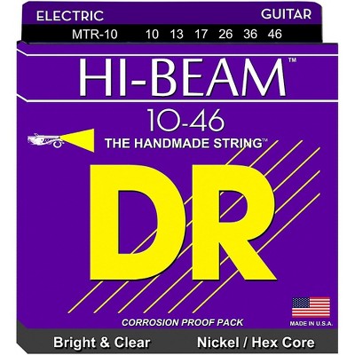 DR Strings MTR10 Hi-Beam Nickel Medium Electric Guitar Strings