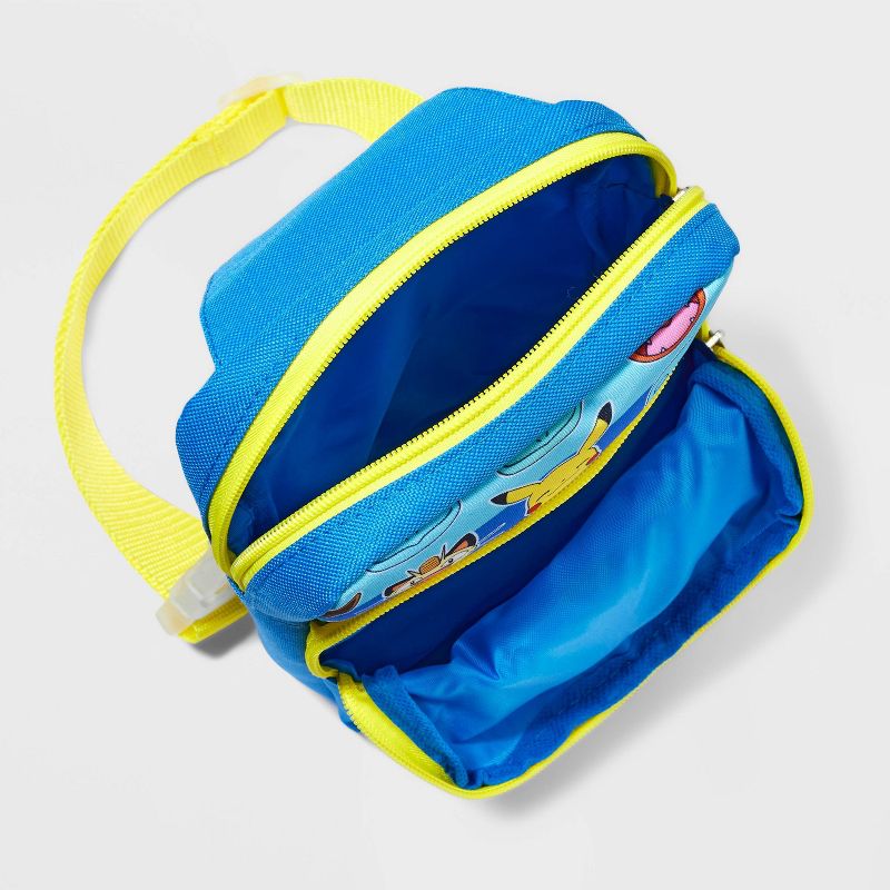 Kids&#39; Pokemon Crossbody Bag Sling Pack Pokeball - Blue, 3 of 5