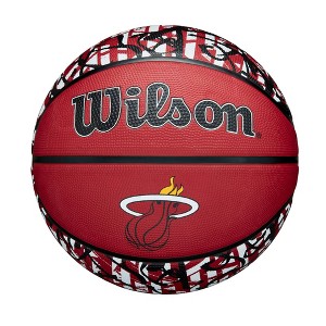 NBA Miami Heat Graffiti Basketball - 1 of 4