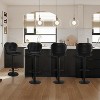 Modern Swivel Bar Chairs Adjustable Bar Stools Set of 4, Counter Height Bar Stools with High Backrest, for Kitchen Island, Dining Room - 3 of 4