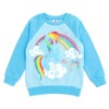 My Little Pony Rainbow Dash Unicorn Girls Pullover Fleece Sweatshirt and Cosplay Hat Little Kid to Big Kid - image 3 of 4