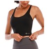 DOMETOUR Cross Back Athletic Yoga Sports Bra With Removable Chest Cushion - 4 of 4